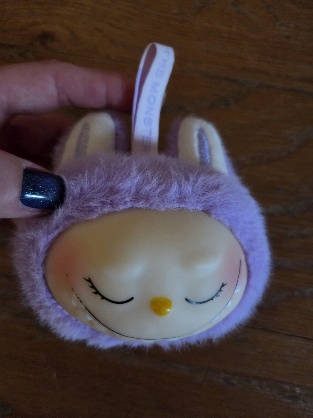 Labubu Plush Bunny Clip-On Keychain - The Monster